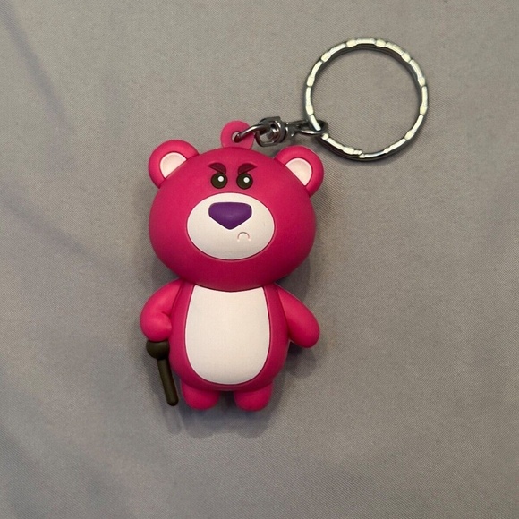 Disney Other - Figural Keyring Disney Pixar Toy Story Lotso Bear